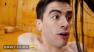 Blondie Fesser and Sara Retali catch Jordi spying on them and invite him in