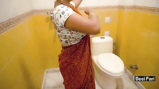 Desi Pari was suddenly fucked at neighbor’s house with clear Hindi audio