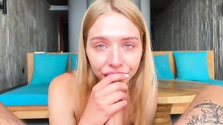 Slut Californiababe cheats on her husband at a psychotherapy session with steamy talking