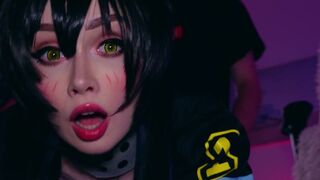 Tamaki tried to attract guys, but she finally got fucked like a slut - CUT version