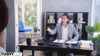 The company owner fucks anal loving employee Willow