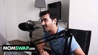 Mellanie Monroe and Ms Visual get their Latina stepsons’ cocks sucked in a steamy swap