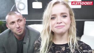 Russian blonde Alexa Flexy gets her pussy and ass pounded hard by a huge cock