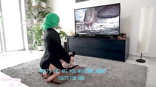 Tatsumaki gets fucked by Saitama in steamy cosplay scene