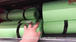 Can you help me choose a yoga mat for later fun?