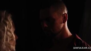 A wife caught her husband cheating, now he's forced to watch the raw action