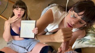 Roleplay therapy with my psychologist Pamsnusnu, she speaks dirty to me and performs a blowjob and more