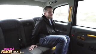 A lady from the Female Fake Taxi gang gets her ass smashed hard