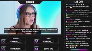 A streamer was fucked online in front of her followers