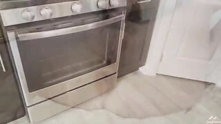 Panty Stuffing, Peeing, Dildo Riding & Spread Pussy Try-in-Haul - Grey Desire