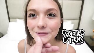 Brand new 18 y.o. star gets fucked in ass and mouth