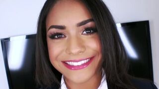 Nicole Bexley is a horny schoolgirl ready for some action