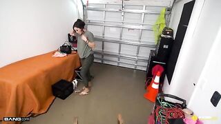 Hot Latina Demi Diveena gets banged hard for car insurance