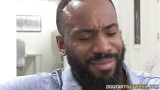 Hot babysitter Avery Black gets Jovan Jordan’s huge BBC cum on her face