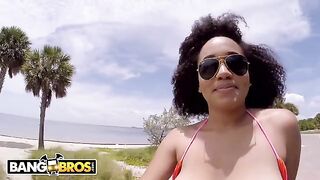 The girl's body is too perfect, especially those huge natural boobs