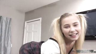 Carolina Sweets seduces her stepdaddy for a better life