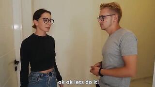 The realtor has sex with the wife and husband watches it all in HD
