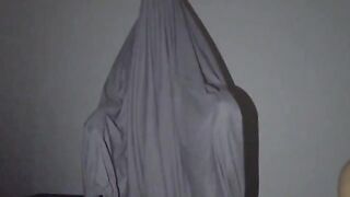 A real ghost frightens me at my room and fucks me, big ass zombie Halloween