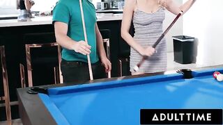 Roommates Paige Owens and Kay Lovely share cock sucking toy
