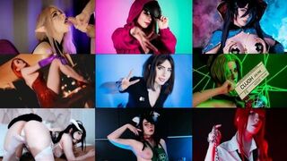 Best cosplay videos of 2021 with hot babes in sexy costumes, featuring MollyRedWolf