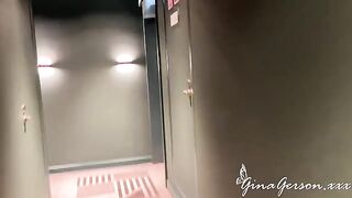 A girl received a visit from a black guy for a special massage