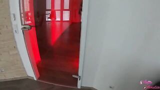 The girl is coming for the sake of cum every year