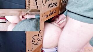 Fucked in the hole, received three discharges of semen