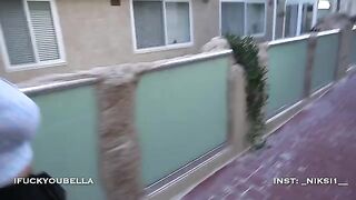 Babe went on vacation and got fucked by a stranger in the mouth