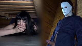 The girl was left by her boyfriend for a Halloween surprise, and she surprised him with a breathtaking costume