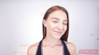 Young and pretty Ukraine girl fucks at casting