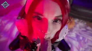 A nun cosplayer is roughly fucked by her stepbrother in HD