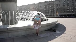 Sometimes I wear underwear, but end up naked in public anyway