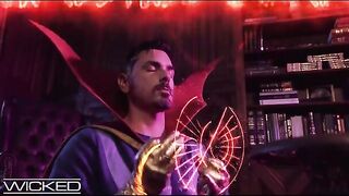 Ms. Marvel's tight pussy gets fucked by Doctor Strange's cock