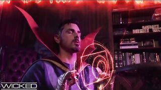 Ms. Marvel's tight pussy gets fucked by Doctor Strange's cock