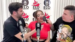 Sara Blonde from Elo Podcast gets her pussy filled with cum