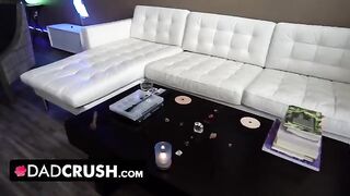 The stepdaughter Kenzie Madison is not allowed to see her stepdad, but she wants sex very much