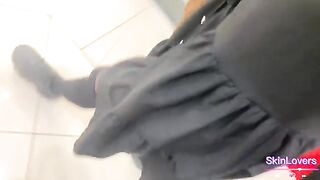 A girl is ready to fuck anywhere, even in public place