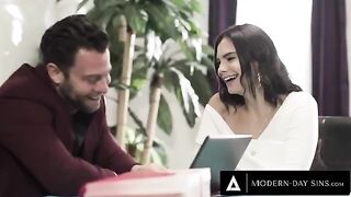 Rough sex with a client, wife catching them in the act