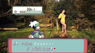 A hot guy has tender sex with a Japanese girl in the open