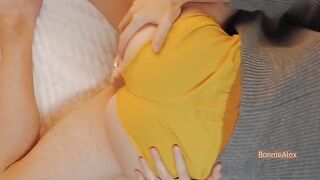 One beautiful dress for two passionate lovers