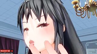 Uncensored Japanese Hentai anime ASMR ear licking Earphones rec