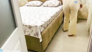 The stepson again had sex with his steaming-hot stepmom, using his dad’s Viagra