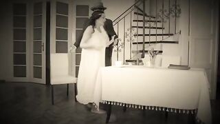 A naughty dancer got fucked hard by her step-daddy in a classic scene