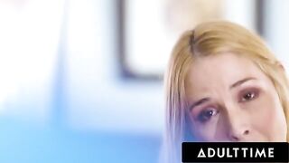 Big tits stepmom Sarah Vandella teaches her stepson to fuck