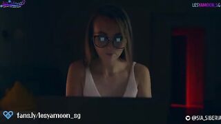 Scary hot Halloween story with Lesya Moon and Sia Siberia