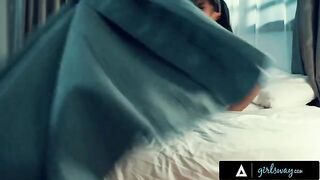 Nuns Alina Lopez and Kendra Spade engaged in passionate, sinful acts