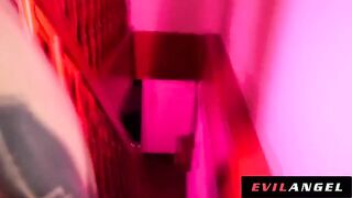 Hot Euro girl gets her asshole gapped by Evil Angel