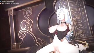 A lot of Genshin Impact girls are getting fucked and cummed inside