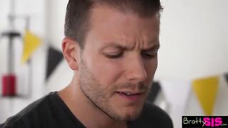 You fucked me until I was satisfied! You're a great stepbrother, thanks Molly Little