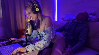 A hot step mom fucks her stepson after he was caught playing video games